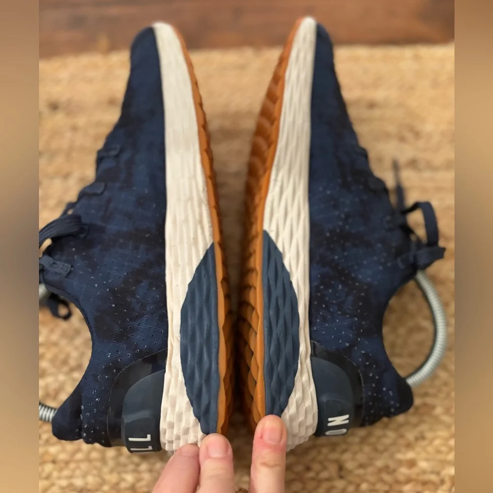 Nobull Navy Tie-Dye Ripstop Low Top CrossTraining‎ Shoes Mens 7.5 Womens 9